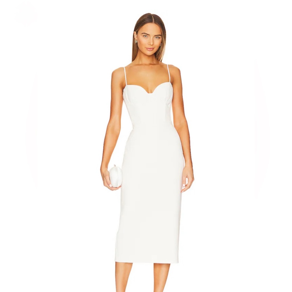 NWT Bardot Corseted Crochet Dress (Size 8)